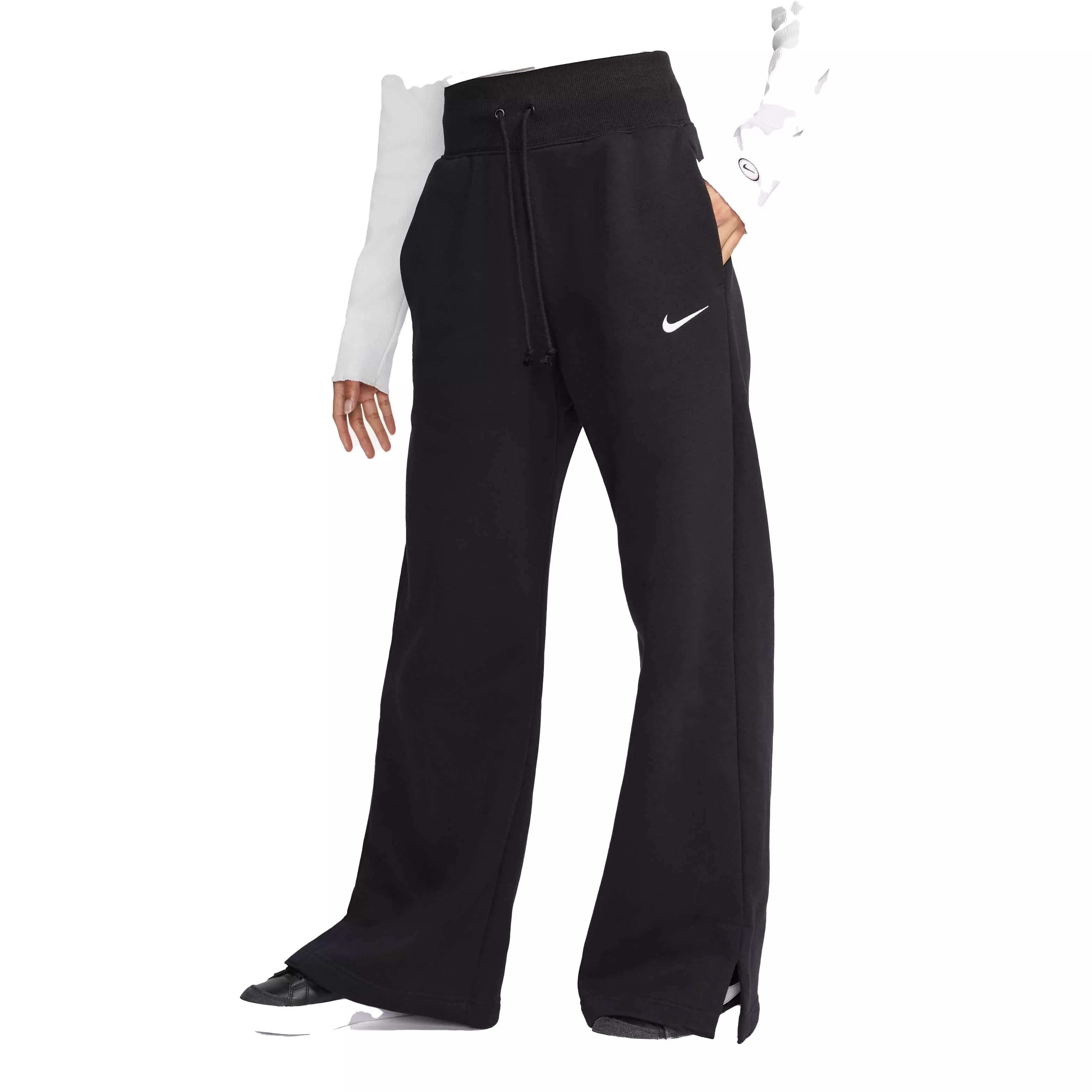 Nike womens sweatpants on sale black